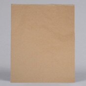 Flat Merchandise Bags. Natural Kraf